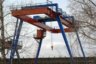 Кран производства филиала завода &quotДальэнергомаш&quot в Комсомольске отправился в &quotАЛРОСА&quot Пресс-служба ПАО &quotДальэнергомаш&quot