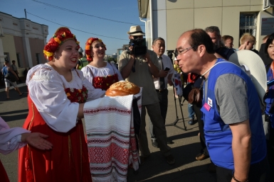  &quotЕвразийская экспедиция&quot из Пусана прибыла в Хабаровск Пресс-служба губернатора и Правительства Хабаровского края